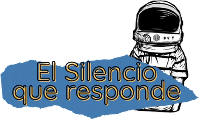 Astronauta, collage del capítulo El silencio que responde